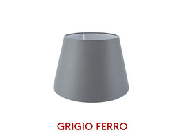 Kit Impero Taglia XL D.35 cm Grigio Ferro + Portalampada