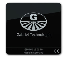 Gabriel-Chip iPhone mit fest integriertem Akku, schwarz, iPhone 8-11 (DEGDM60SC70)