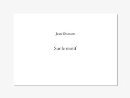 Livres d'artiste "Sur le motif"