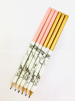 Bleistift rosa/gold