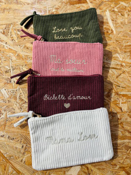 POCHETTE VELOURS