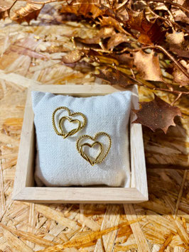 BOUCLES DOUBLE COEUR