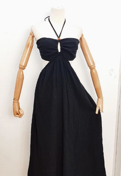 Maxikleid schwarz
