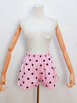 Shorts Polka Dots rosa