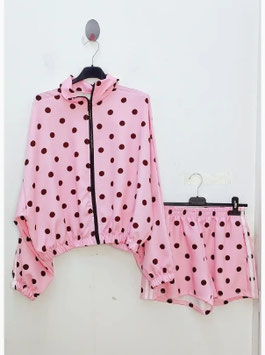 Jacke Polks Dots rosa