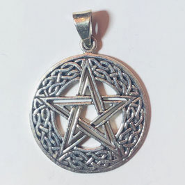 Keltisches Pentagramm Anhänger Silber 925
