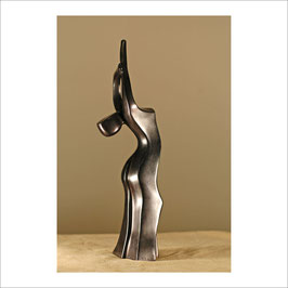 Attitude Elévation, Sculpture en bronze tiré à la cire perdue, patinée noire, épreuve 4/8