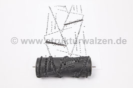 Musterwalze 24-0228 - abstrakt bis gemometrisches Muster 60er 70er Jahre - (K19.7)