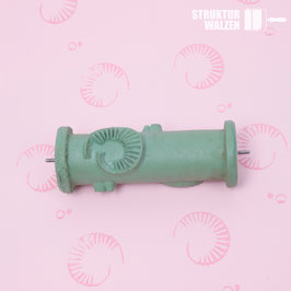 Musterwalze / Ringwalze 1663-R - Schnecke Ammonit als lockeres Streumuster - Breite: 15cm