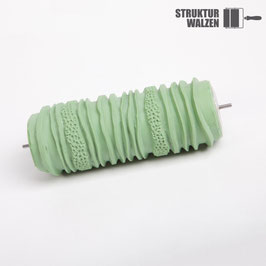 Musterwalze 1641 mit dichtem Streifenmuster / Linienmuster  - Breite: 15cm