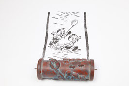 Musterwalze 25-0522 - Ringwalze mit Donalds Neffen - (Motive K22.1)
