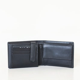 Leder Portemonnaie "Excellent schwarz"