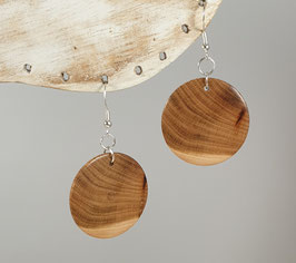 Boucles d'oreilles en bois d'acacia