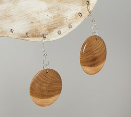 Boucles d'oreilles en bois d'acacia