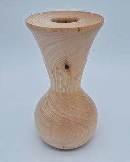 Vase solitaire  en bois d'érable