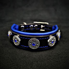 Mini bijou halsband blauw