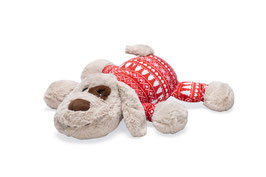 Xmas Beeztees hond XL rood/wit