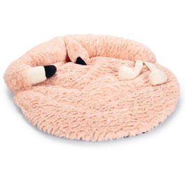 Beeztees flamingo knuffel speel kleed