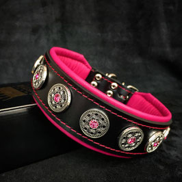 Bijou halsband roze