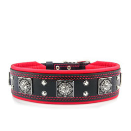 Eros black & red halsband