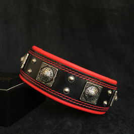 Eros black & red halsband