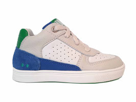 BUNNIES Jr  Hoge sneaker Loran wit-cobalt - OUTLET - LAATSTE PAAR