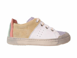 NATURINO sneaker Trajan zip lila white paglia - OUTLET