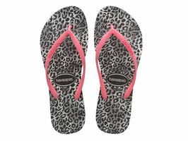 HAVAIANAS Kids Slim Leopard black