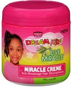 African Pride Dream Kids Olive Miracle Creme Anti Breakage 170g