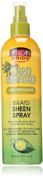 African Pride Olive Miracle Braid Sheen Spray - 355ml