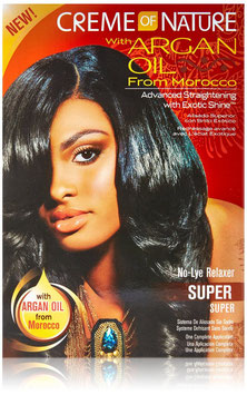 Creme of Nature Argan Oil No-Lye Relaxer - Super