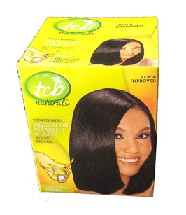 TCB Naturals, No Lye Olive Oil Relaxer Kit - super