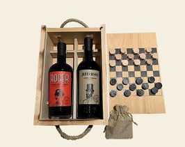 Vecchio Magazzino Doganale: Likör - Set in Holzkiste