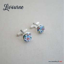 Boutons de manchette "Livourne"