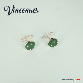 Boutons de manchette "Vincennes"