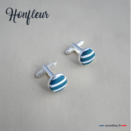 Boutons de manchette "Honfleur"