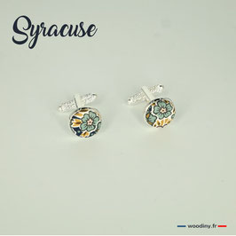 Boutons de manchette "Syracuse"