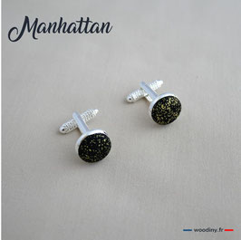 Boutons de manchette "Manhattan"