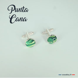 Boutons de manchette "Punta Cana"