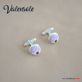 Boutons de manchette "Valensole"