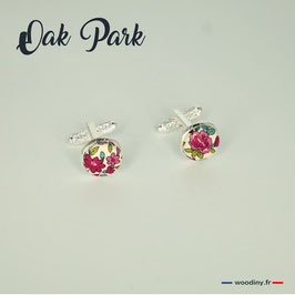 Boutons de manchette "Oak Park"