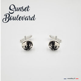 Boutons de manchette "Sunset Boulevard"