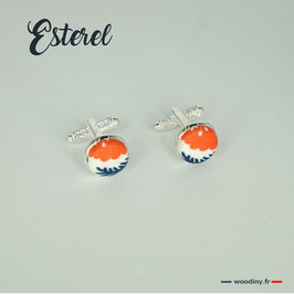 Boutons de manchette "Esterel"