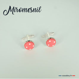 Boutons de manchette "Miromesnil"