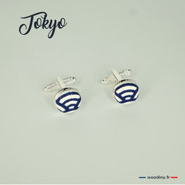 Boutons de manchette "Tokyo"