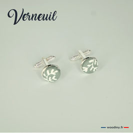 Boutons de manchette "Verneuil"