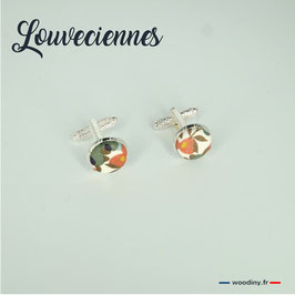 Boutons de manchette "Louveciennes"