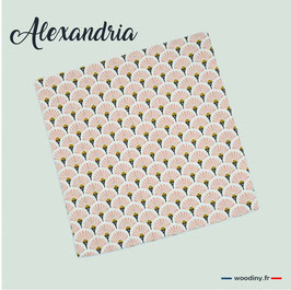 Pochette de costume rose "Alexandria"