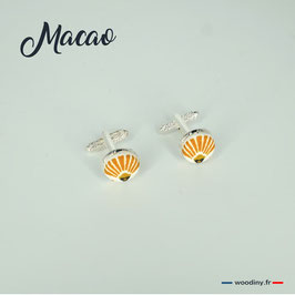 Boutons de manchette "Macao"