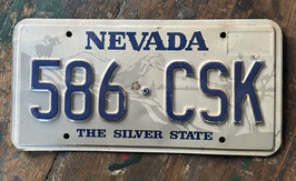Plaque immatriculation Nevada